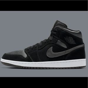 Air Jordan 1 Mid black/grey